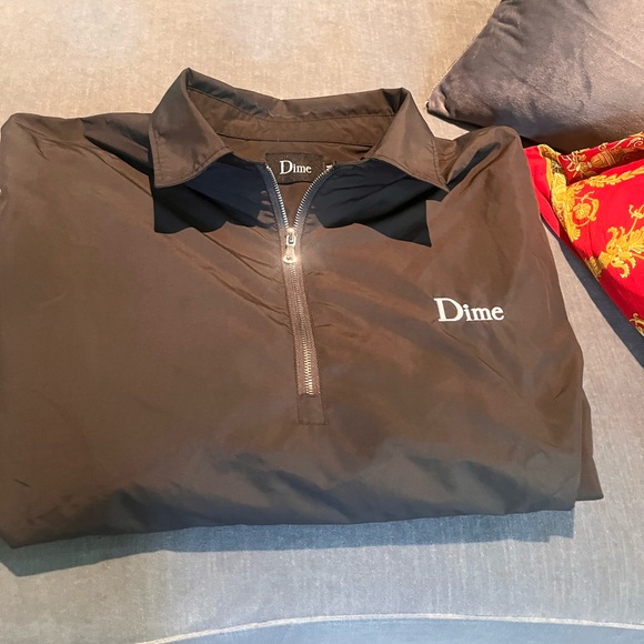 Dime Black Lightweight Jacket - Picture 1 of 4